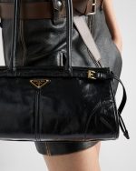 Prada Bonnie Medium Leather Handbag - Image 2